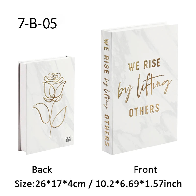 Islamic Church Writing Culture Fake Books Decorative Coffee Table Decoration Storage Box Bookshelf Bedroom Aesthetic Home Decor
