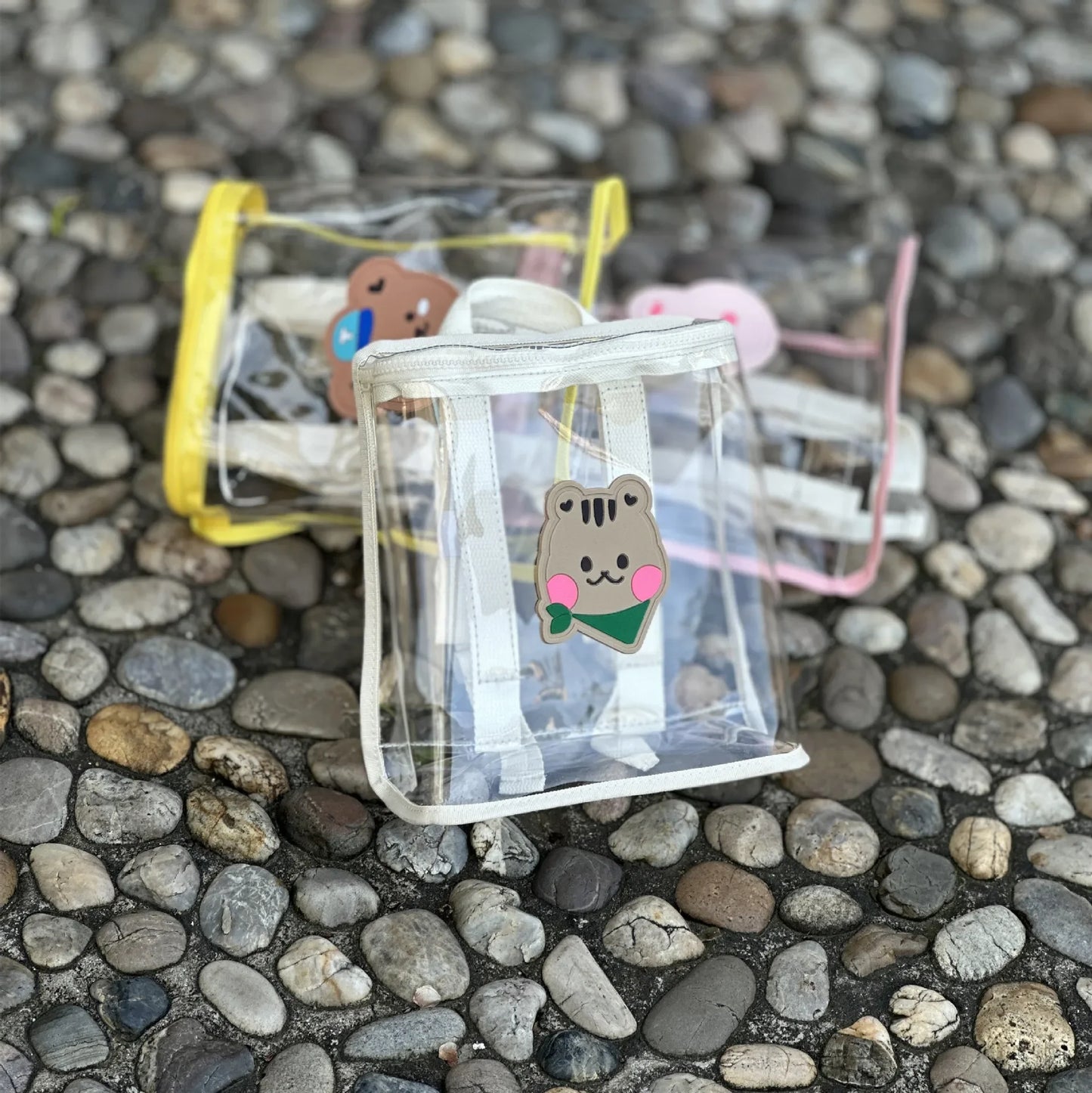 Kids Backpack Toddler Backpack Mother Kids Bags for Girl School Bags Cute Pvc Transparent Bag for Boy Bolsas Para Niños Mochila