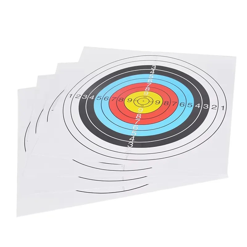 Archery Targets Paper,  Bow and Arrow Targets for Hunting Backyard, Archery Target Practice Accessories
