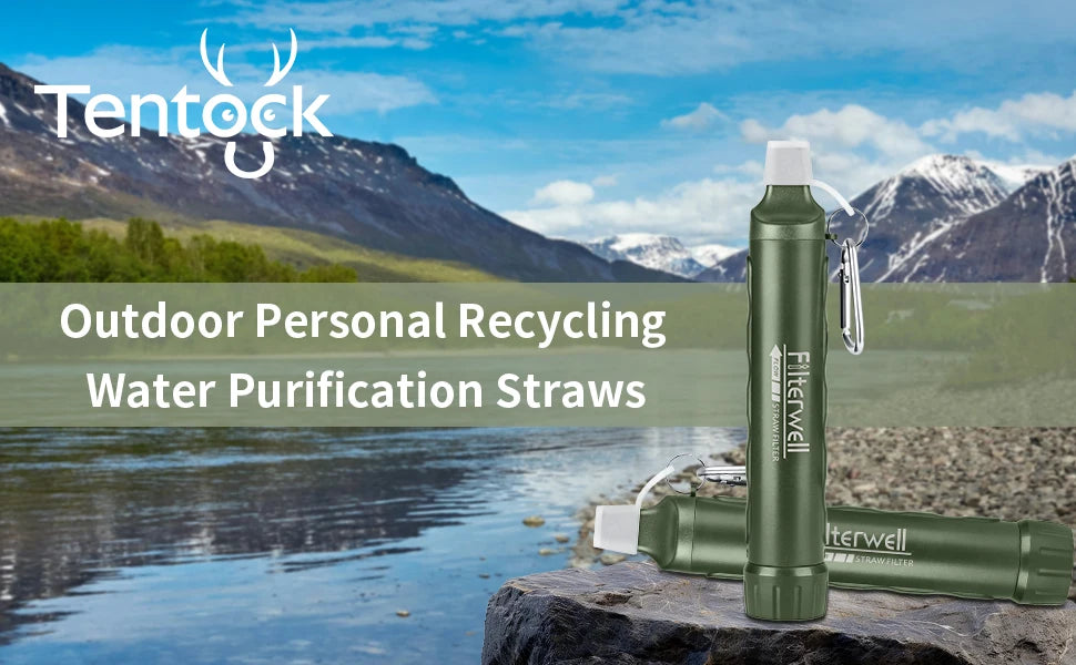 Water Filter Personal Purifier Simple Outdoor Portable Equipment Disaster Prevention Mountaineering Earthquake Lightweight Small