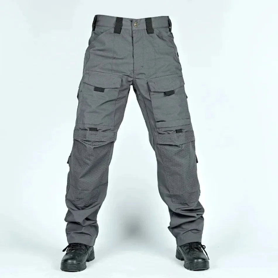 New Men Tactical Pants Quick Drying Multi-Pocket Cargo Pants Casual Tactical Trousers Wear-Resistant Work Traning Pant Loose