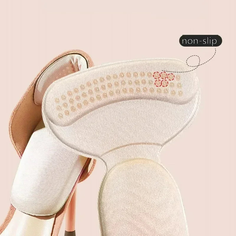 Shoe Heel Insoles Foot Heel Pad Sports Shoes Adjustable Antiwear Feet Inserts Insoles Heel Protector Sticker Insole Brioche
