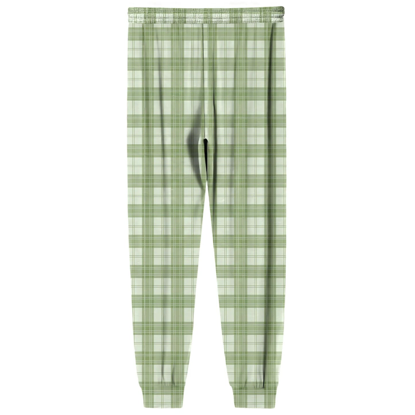 Men'S Plaid Casual Pants Checkered Pattern Cuffed Design Comfortable Fabric Suitable Daily Wear All Seasons Trendy Pajama Pants