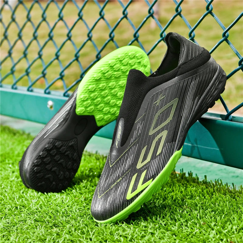 High Quality Mens Football Boots F50 Youth FG/TF Training Studded Fast Soccer Cleats Boys Non Slip Football Shoes for Man 35-45