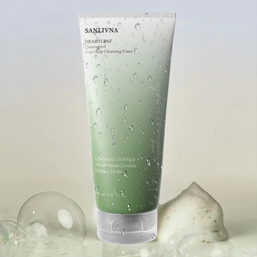 Heartleaf 77% Skin Care Set Moisturizing Toner Cleansing Oil Quercetin Pore Deep Cleansing Foam Korean Skin Care Products
