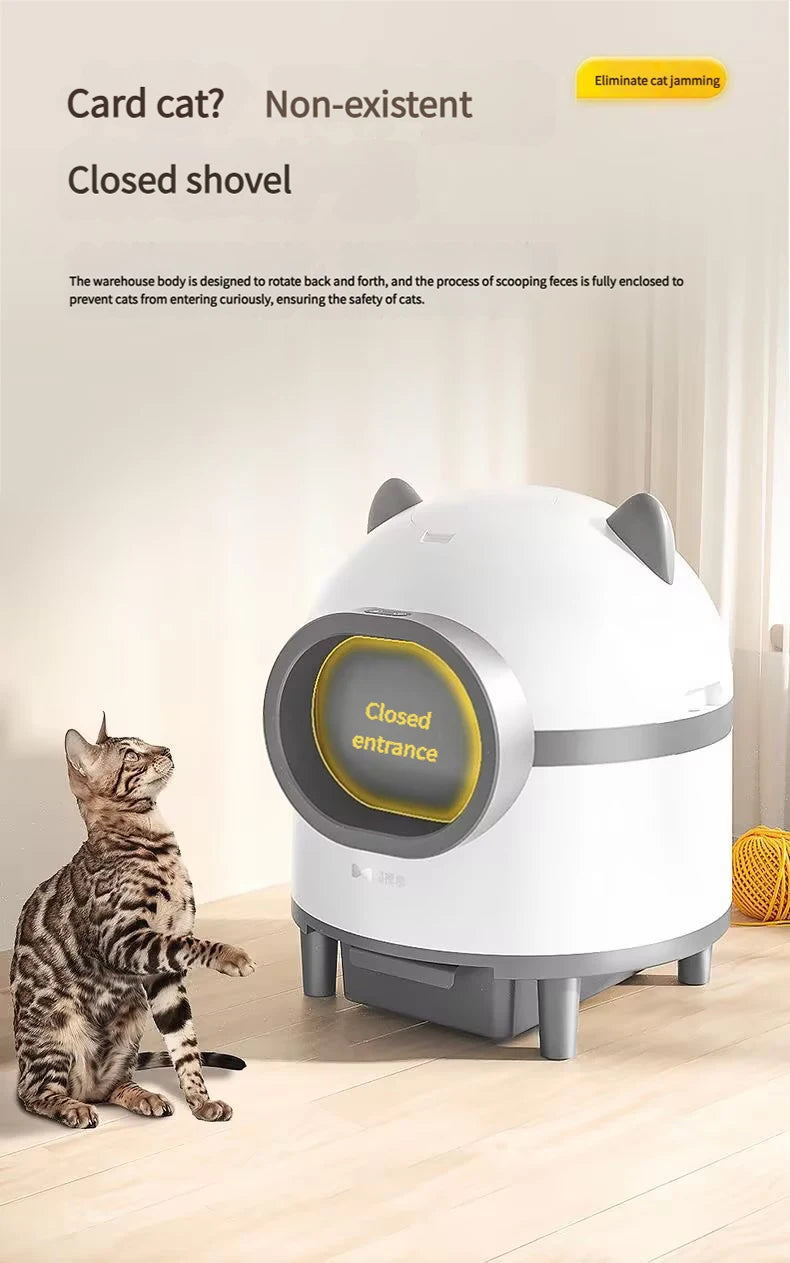 Wholesale Cheap App Self-Cleaning Smart Pet Cat Litter Box Auto Smart Cat Toilet Self Cleaning Cat Litter Box Automatic
