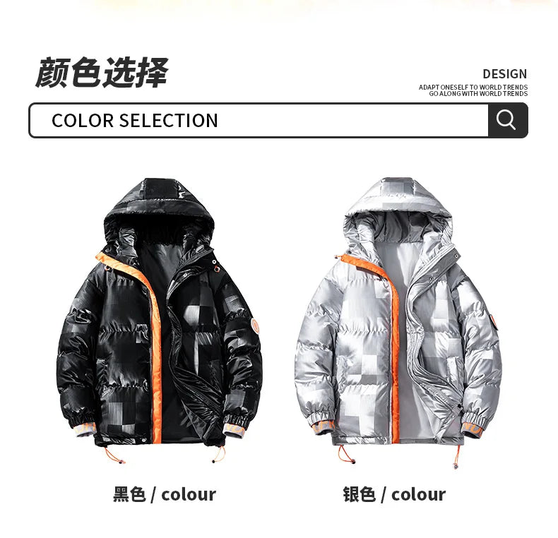 Men's winter jacket waterproof Cotton coat New style parkas hooded jacket Men's windproof thick warm man's fashion parkas