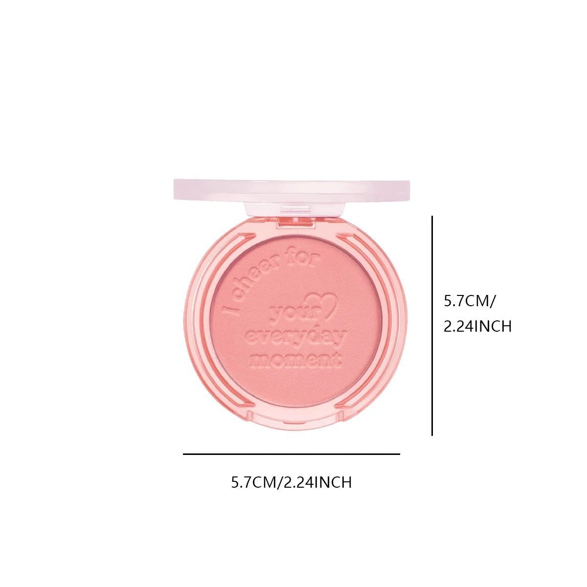 PERIPERA PURE BLUSHED SUNSHINE CHEEK,Silky Powder Blush,Natural Healthy Glow,Soft-Focus Matte Finish,K-Beauty,Korean Makeup