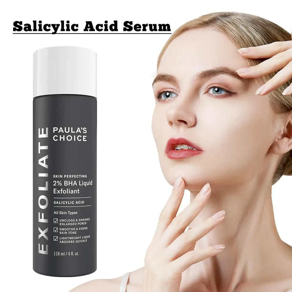 100% Authentic Paula's Choice SKIN PERFECTING 2% BHA Salicylic Acid Treatment Serum Gentle Exfoliation Smooth Skincare Essence