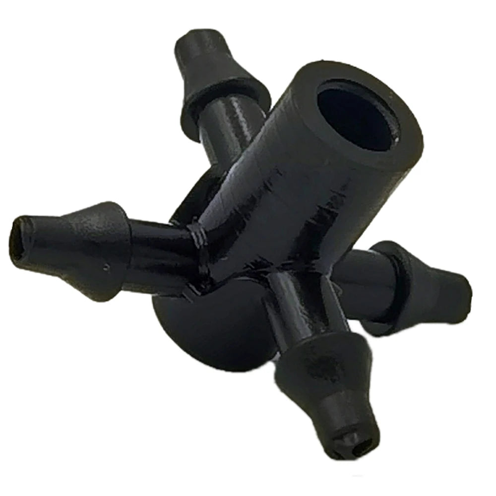 Irrigation 2L/4L/8L Steady flow dripper with 4-way cross Connector Agriculture Drip water irrigation Drip arrow connector 20Sets