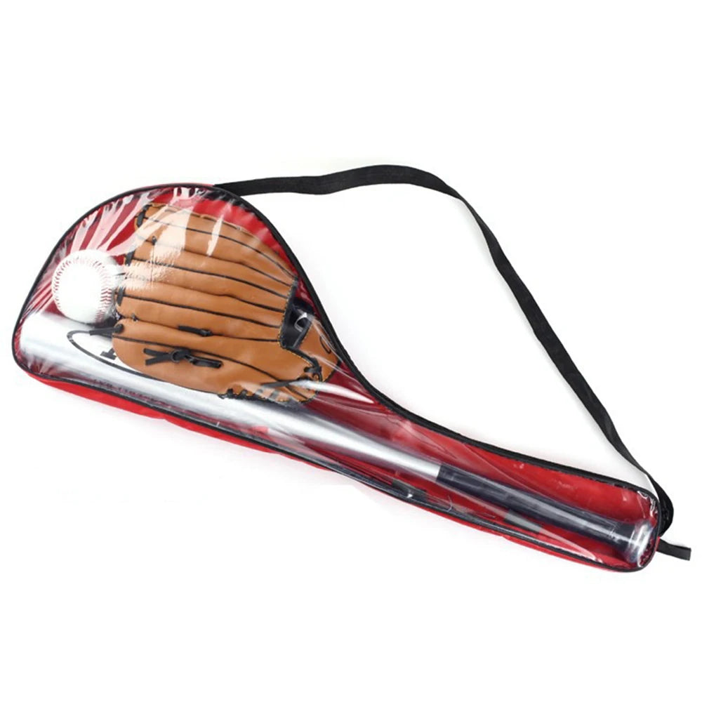 Baseball Balls Set Baseball Bat+Baseball+Baseball Gloves 25in Aluminum Alloy Baseball Bat 10.5in PVC Kids Baseball Glove Kit