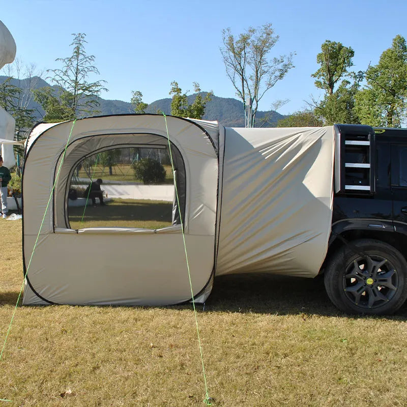 Car Rear Automatic Tent, Car Tailgate Tent,Pop Up Car Rear Tent, SUV Tents Car Tents for Campers Multipurpose Truck Tent