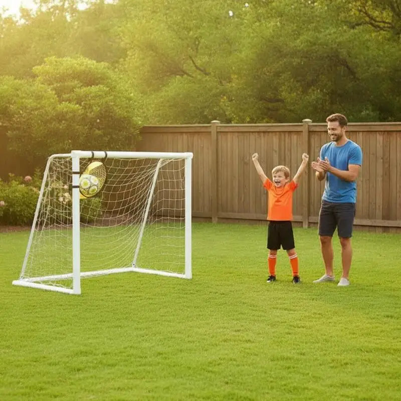 Football Accuracy Practice Target Weatherproof Portable Soccer Training Tool for Backyard Team Match Preparation