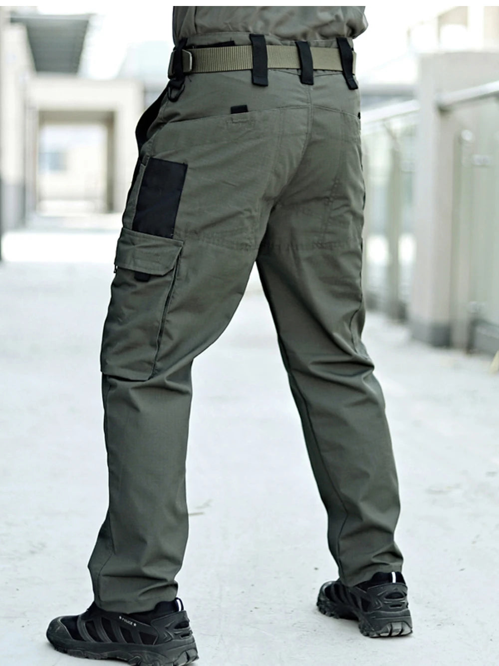 Men'S Tactical Pants, Durable Multi-Pocket Cargo Pants for Outdoor Construction Work, Hiking And Trekking, Casual Tactical Pants