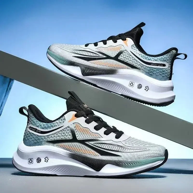 Running & Walking Men's Shoes - Lace-up, Lightweight, Comfortable & Breathable Tennis Sneakers