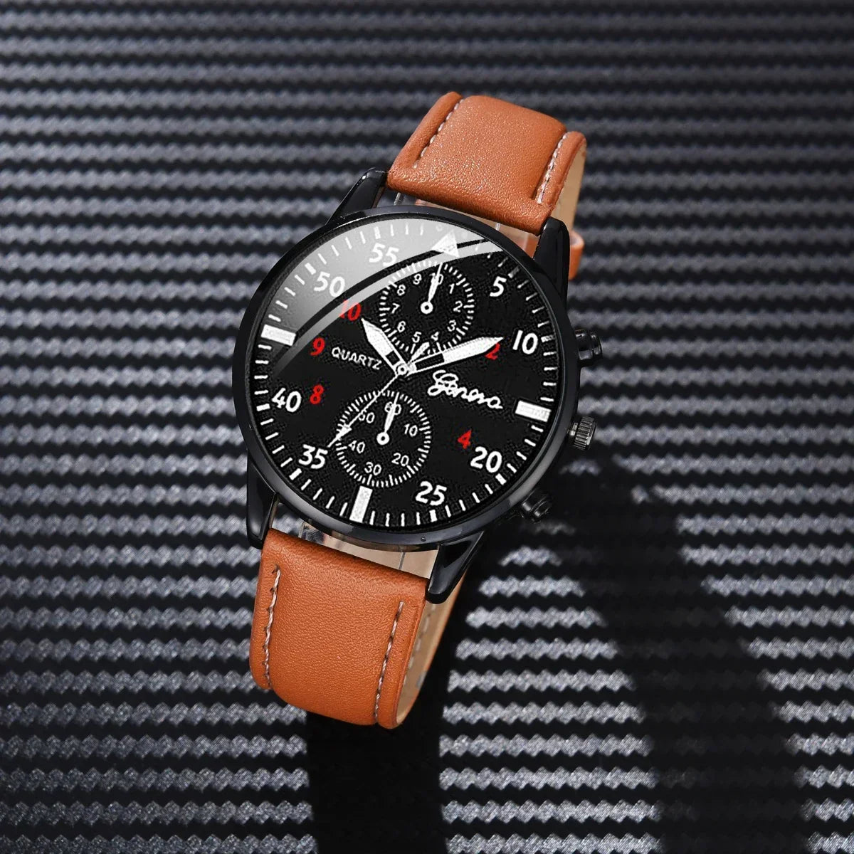 Watches for Men Reloj Hombre Fashion Retro Business Hand Watch Leather Watches Quartz Wristwatch Clock Gift Relogios Masculino