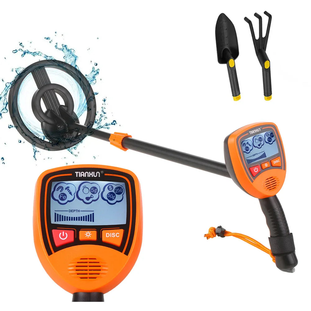 Metal Detector MD-1012 Underground Beach Treasure Hunter Detector Tool Gold Finder Metal Seeker Beginner Parents-Kids Gift