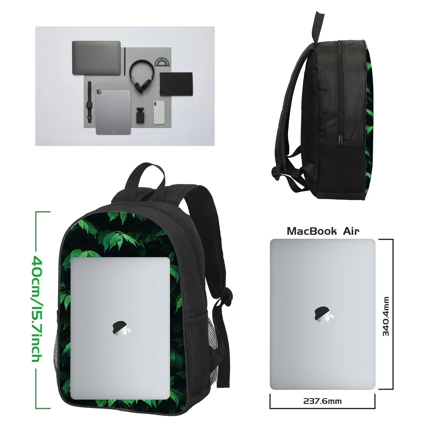 Large Capacity Bookbag 3pcs Set Boys Girls School Bags Angry Geometry Dash Cartoon Print Children Backpack Back To School Gifts