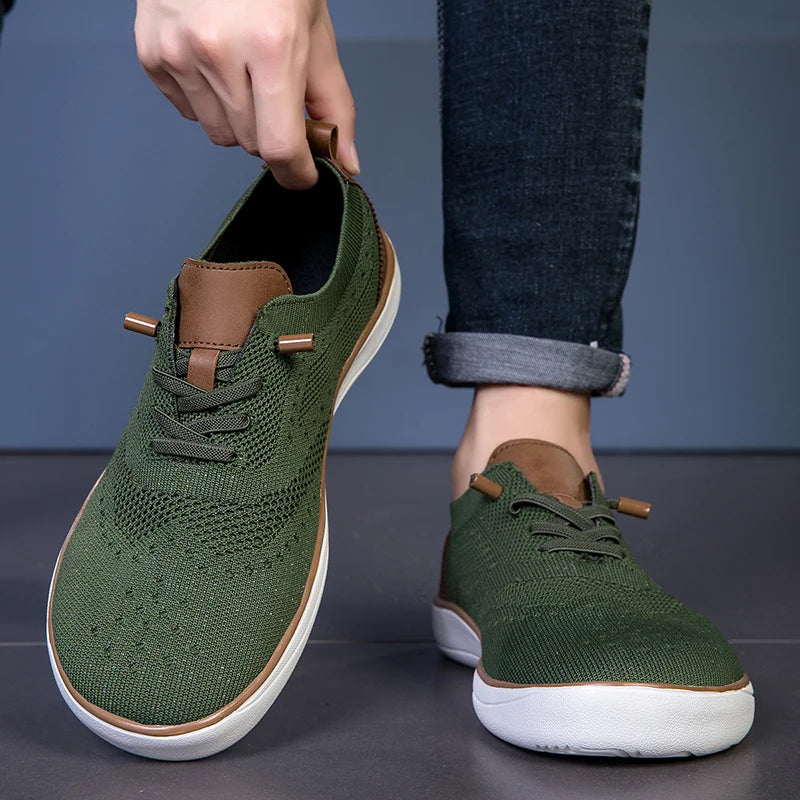 Men's wide shoes, large size casual shoes, suitable for people with fat feet wide feet, soft and light walking shoes