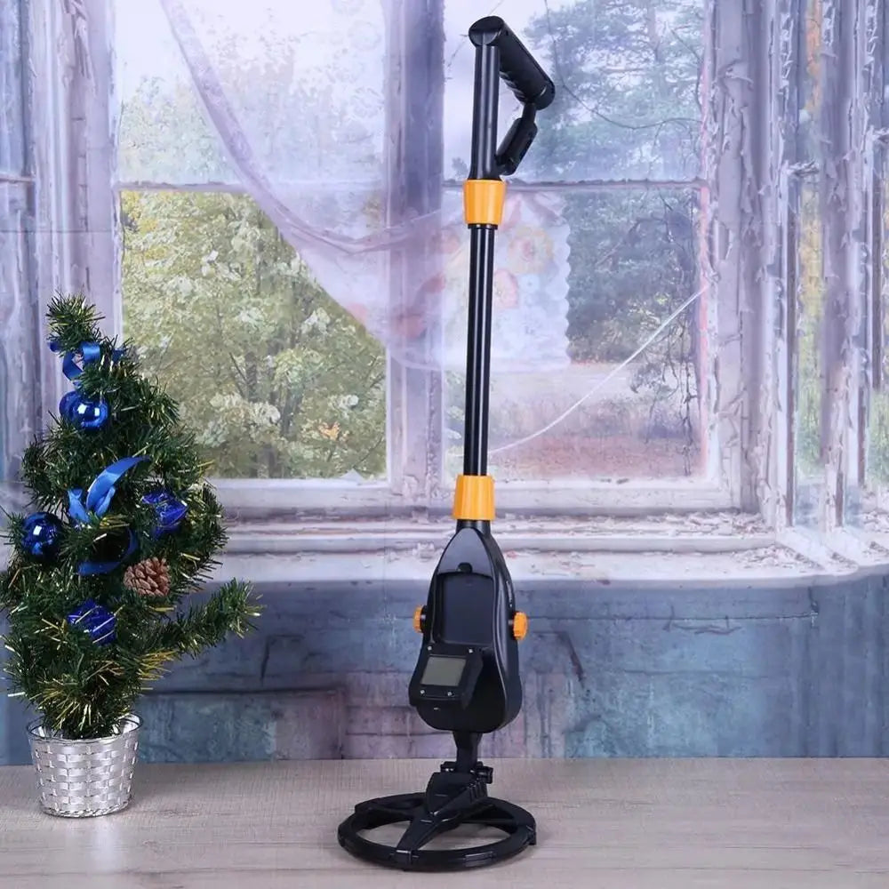 LCD Display Underground Metal Detector Audio Alarm Waterproof Metal Pinpointer Ergonomics Durable Handheld Metal Finder