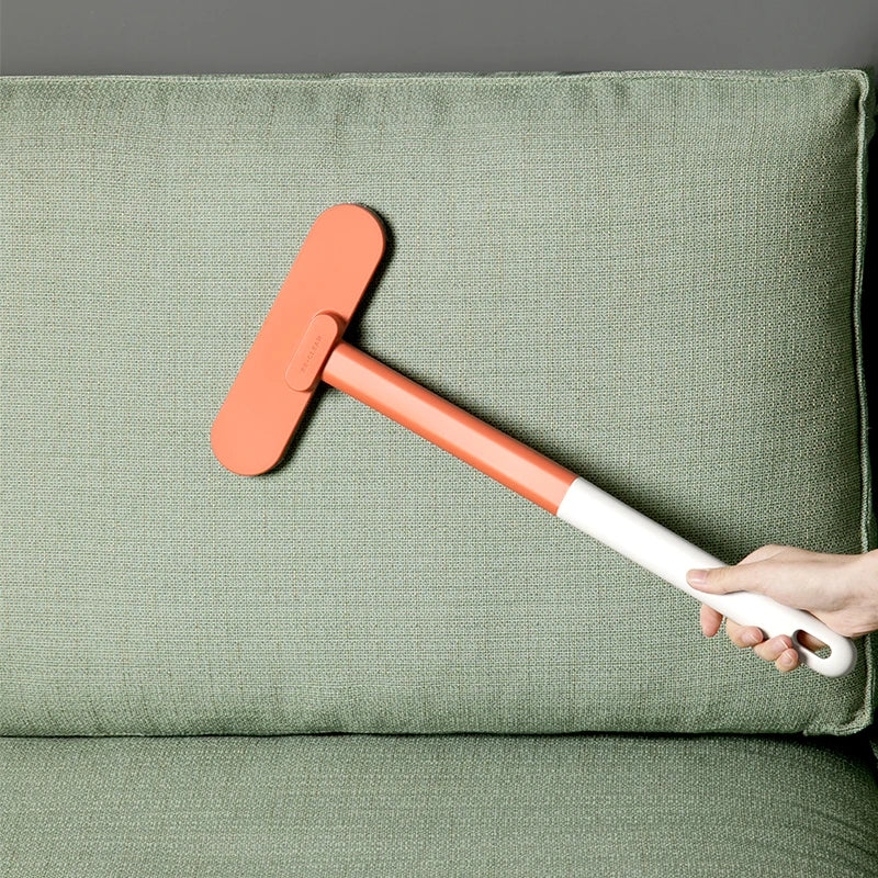1 Multifunctional Long Handled Window Brush, Wet and Dry Dual-Use Cleaning Brush, Glass Brush, Sofa, Wall, Pet Hair, Carpet Clea