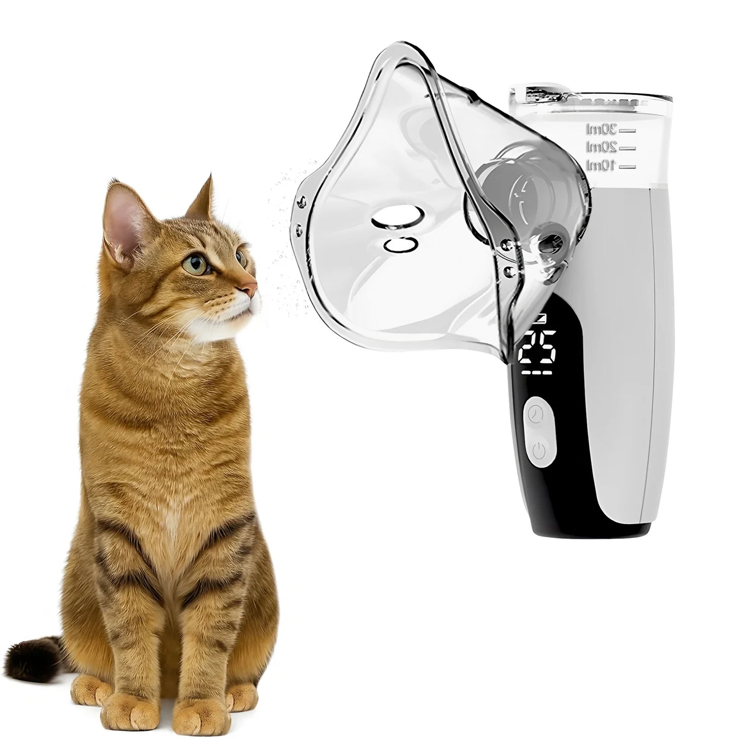 Pet Portable Nebulizer Machine Medical Atomizer Nebuliser Inhalator for Animal Silent Inhaler Humidificador Nebulizador