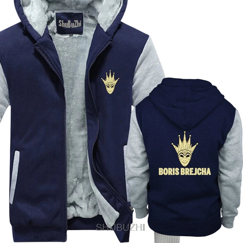 DJ BORIS BREJCHA men thick hoodies High-Tech Minimal Techno Music Unisex & Kids A37 Cartoon male hoody men New Fashion sbz6487