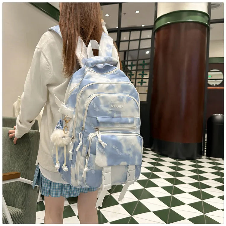 Children's Schoolbags Primary School Schoolbag backpack for Girls junior high school large-capacity school backpacks