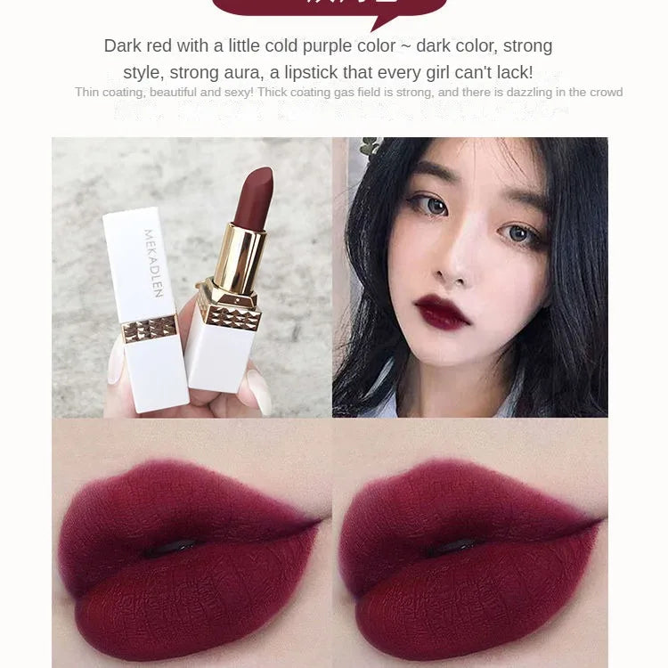 Lavender Purple Lipstick Rose Purple Grape Purple Rose Red Lipstick  Pink Makeup Cosmetic