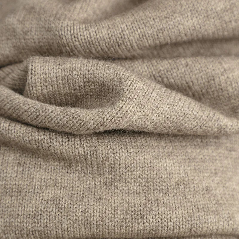 Women's Winter Knitted Suit Warm Loose Two Piece Sets With Hat Womens Outifits Sweater Oversize Casual Knitwear Autumn Suits