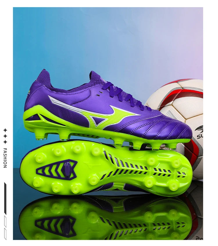 Soccer Shoes Men's Football Boots Grass Training Sports Society Soccer Cleats Non-slip Football Field Boot Crampons De Football