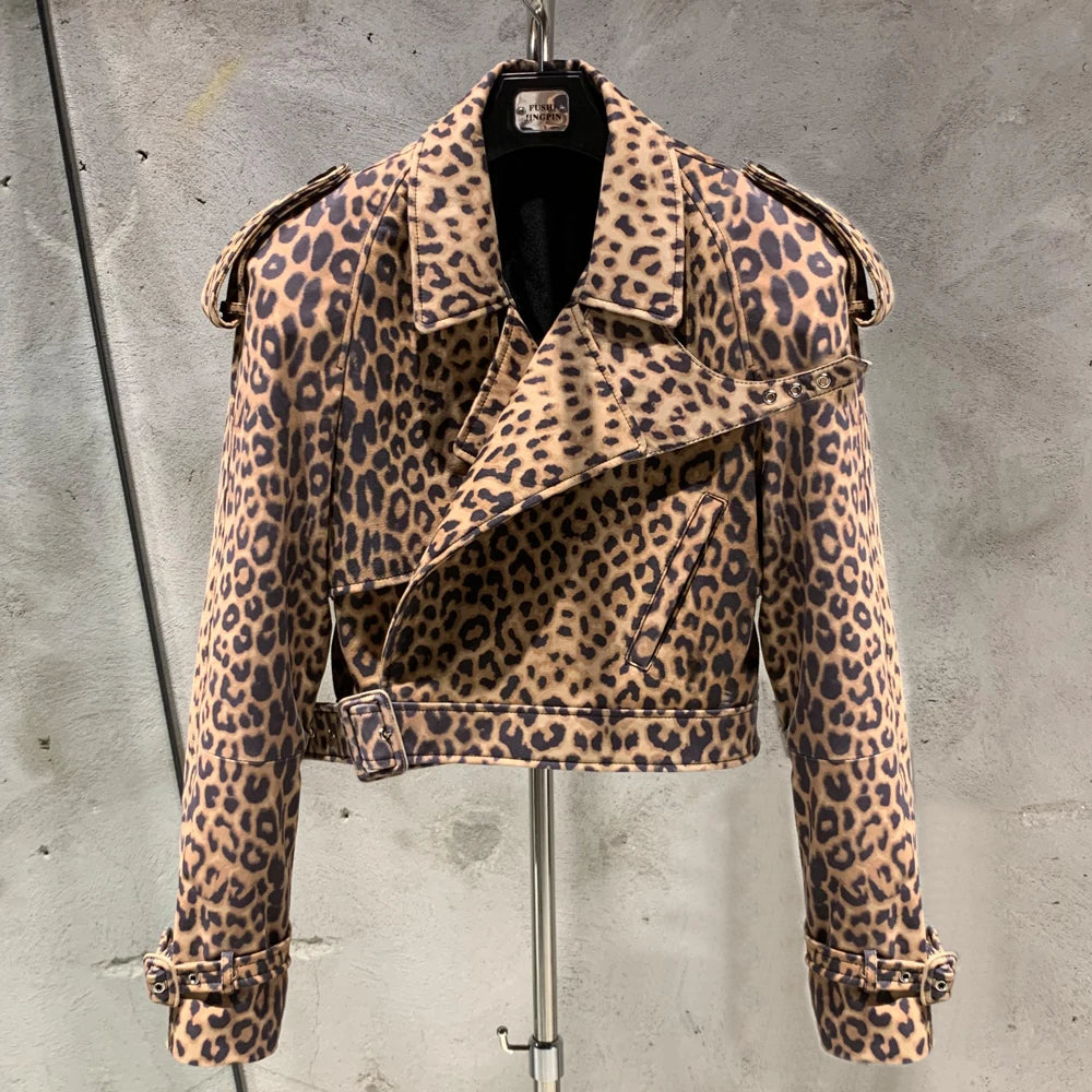 Suede Leather Jackets Women Winter Genuine Sheep Leather Coat Broad Shoulder and Paddad 23012