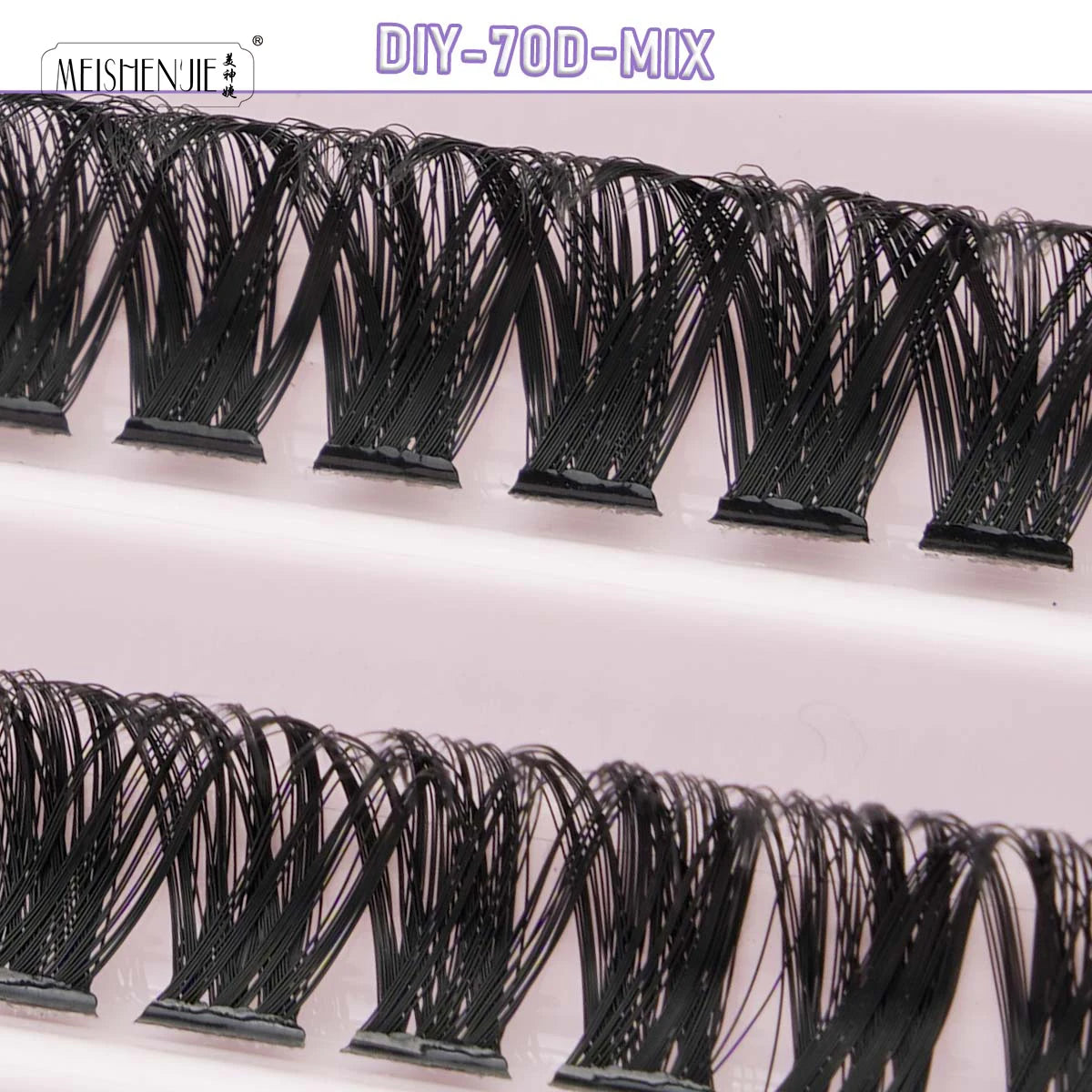 Lanjinglin DIY Lashes Extension Kit Eyelashes Clusters Lash Bond and Seal Makeup Tools for Gluing Lashes Gluing Glue Accessories