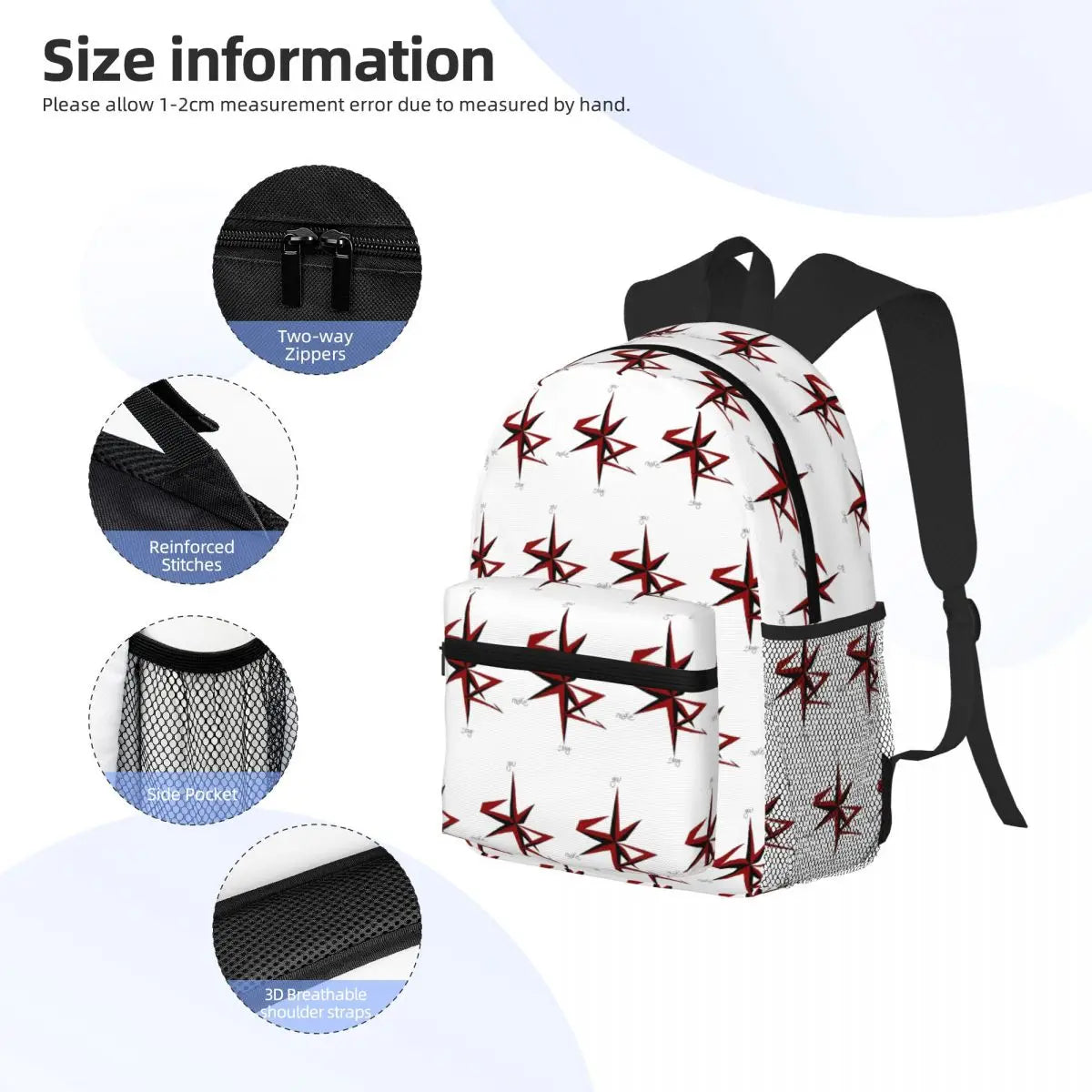 Stray Kids Student Backpack School Bag Hiking Travel Daypack for Boys Girls Fashion Bookbag Shoulder Bags