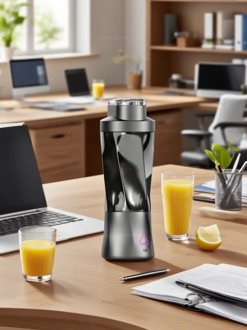 2025 Portable Mini Blender Personal Smoothie Maker For Milkshakes Juices And Shakes Compact Multi-Functional Black Juicer
