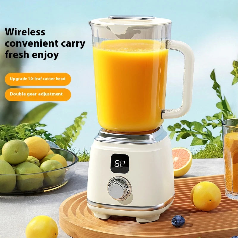 Portable Juicer Blender 600ml Electric Fruit Juicer USB Charging Lemon Orange Fruit Juicing Cup Smoothie Blender Machine