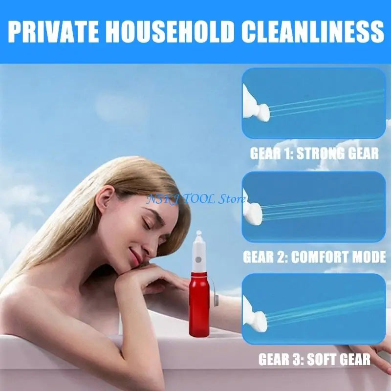 L8RC Electric Feminine Cleansing Device Small Design Waterproof Handheld Easy carry Bidet Simple to Operate for Women