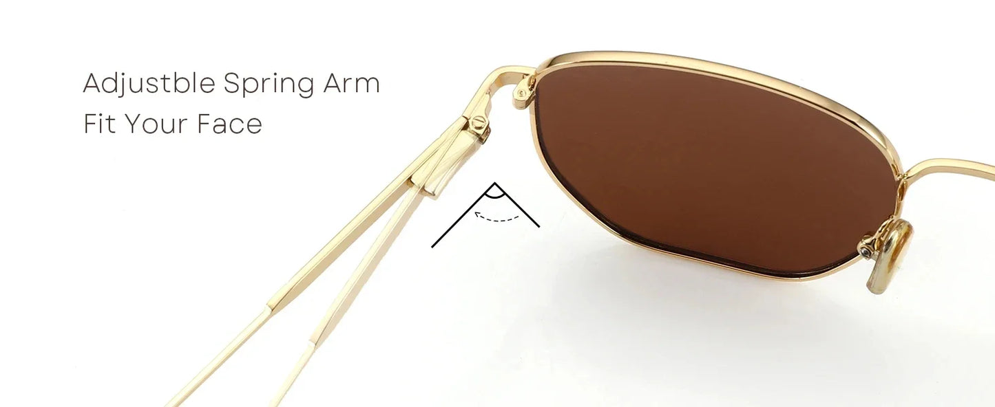 ZENOTTIC Trendy Polarized Prescription Sunglasses Hexagonal Progressive Sun Glasses For Men Women UV400 Protection Shades