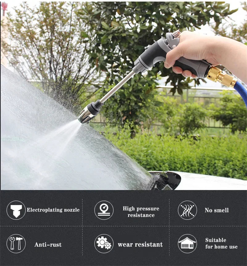 Pressure Washer High Pressure Water Gun Portable Washer for Car Floor Wall Cleaning With 360° Rotating for Three Spray Modes