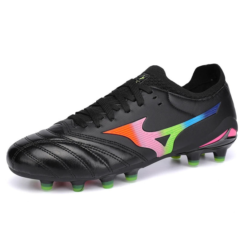 Soccer Shoes Men's Football Boots Grass Training Sports Society Soccer Cleats Non-slip Football Field Boot Crampons De Football