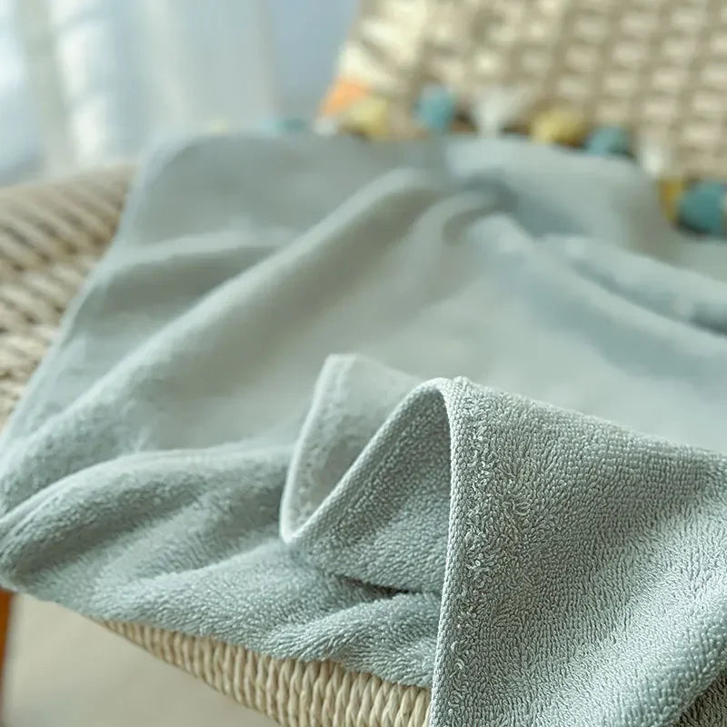 New Tassel 100% Cotton Bath Towel All Cotton plus Size Absorbent Fashion Brand Soft Cute Pure Cotton