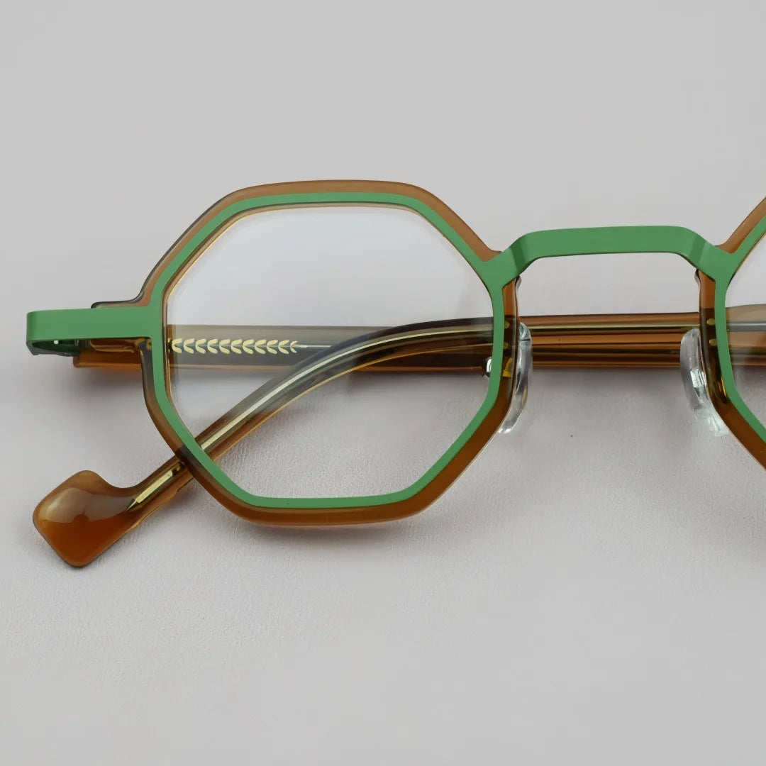 Round Acetate Optical Glasses Frame Men Ladies Spectacles Frames Customizable Prescription Eyeglass Frames