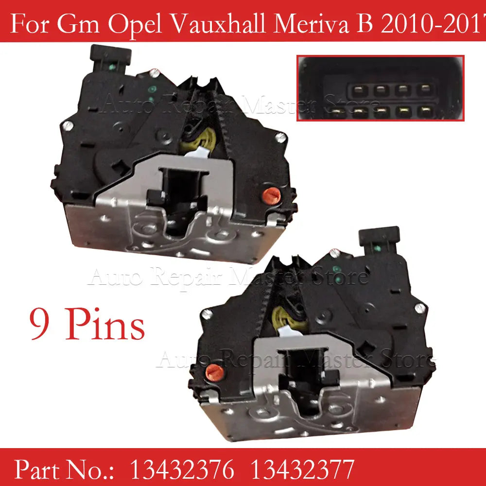 13432376 13432377 Left Right Rear Door Lock Mechanism For Gm Opel Vauxhall Meriva B 2010-2017 Door Lock Car Accessories