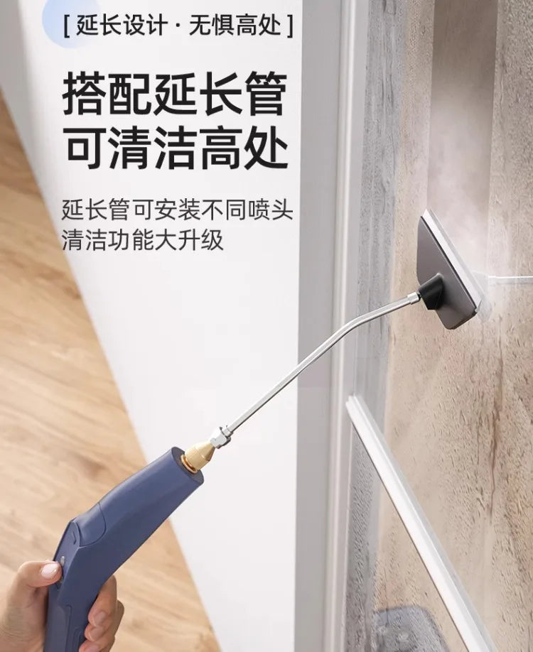 220V Steam Cleaner Multi Function High Temperature Pressure Washer for Home Fabric  Kitchen EW