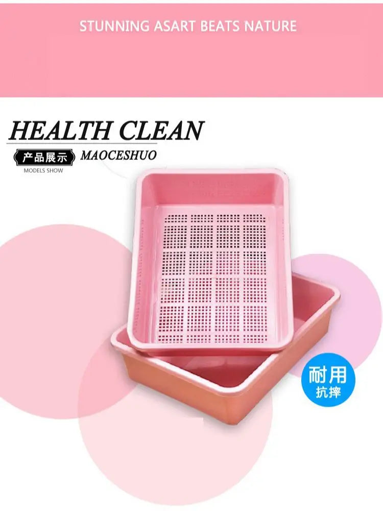 Pet Dog Toilet Bedpan Cat Litter Box Cat Dog Tray Teddy Anti-splash Toilette Puppy Cat Indoor Home Plastic Cat Toilet Training