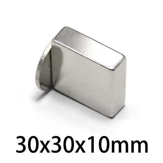 30x30x10mm Round Magnets 30x30x10mm Strong Powerful Magnetic for Fridge,DIY,Building,Scientific,Craft,Education