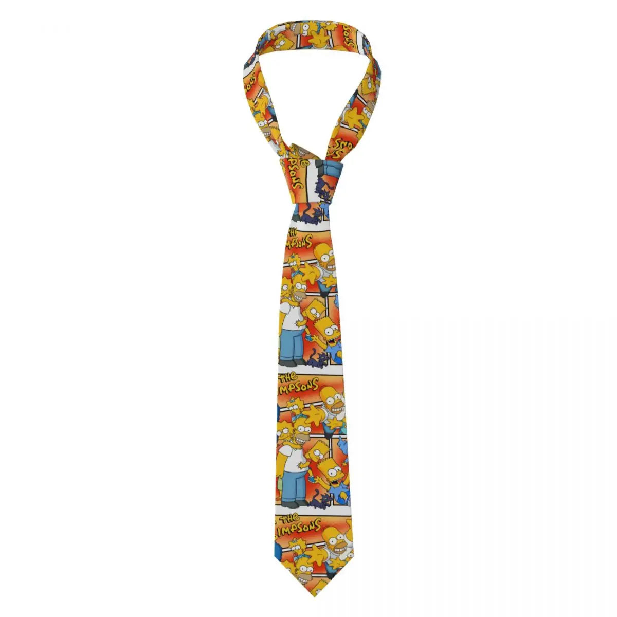 Personalized The S-Simpsones Homer Neck Ties Men Formal Silk Wedding Neckties