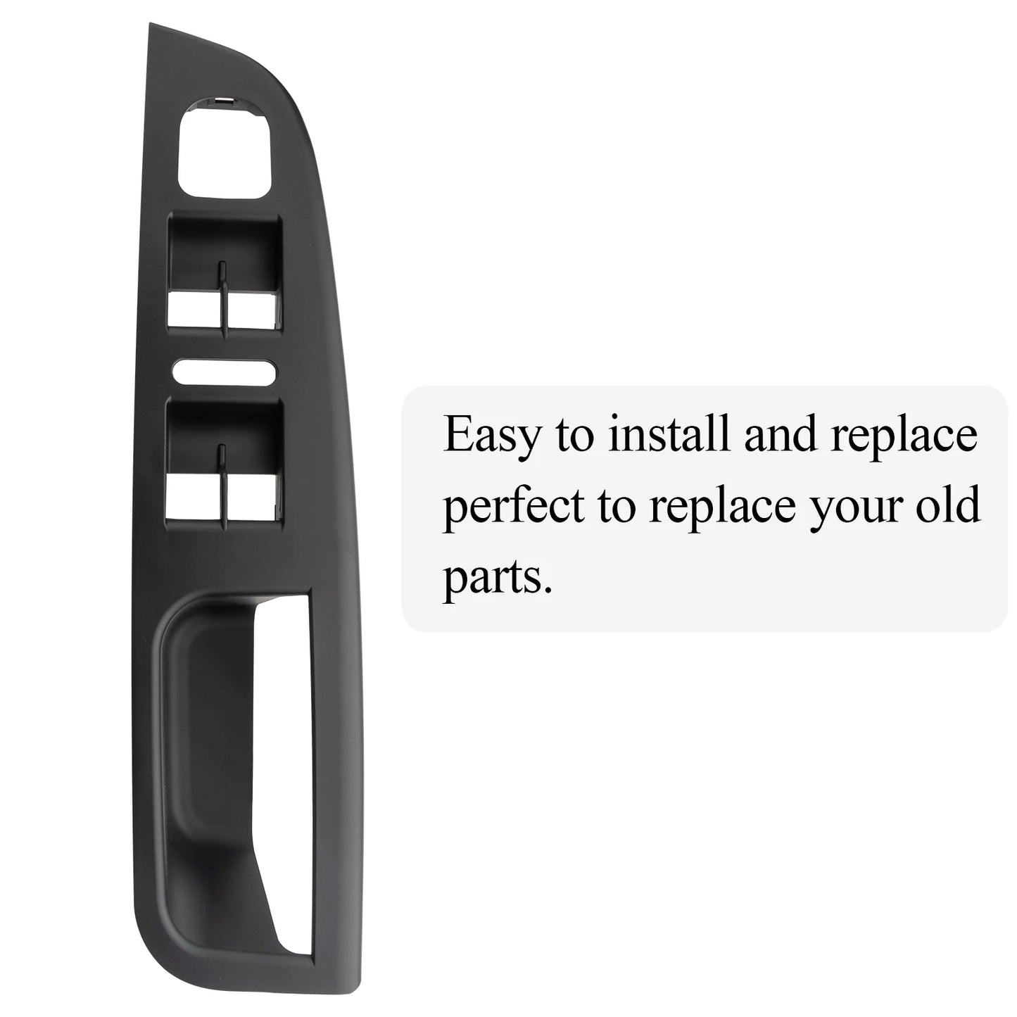 Car Interior Door Parts for VW Golf MK5 MK6 Jetta Mk3 Master Door Window Switch Control Panel Trim Bezel 1K4868049C Car Styling