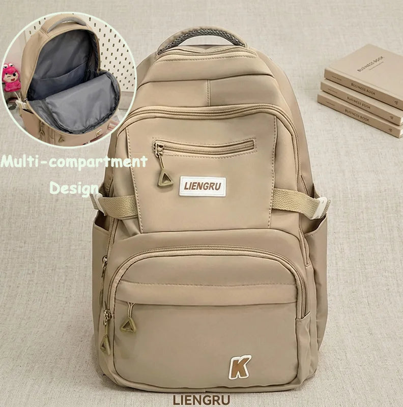 Cute School Bag Large Capacity School Backpacks High School College Student Bag Instagram Style Laptop Backpack for Girls