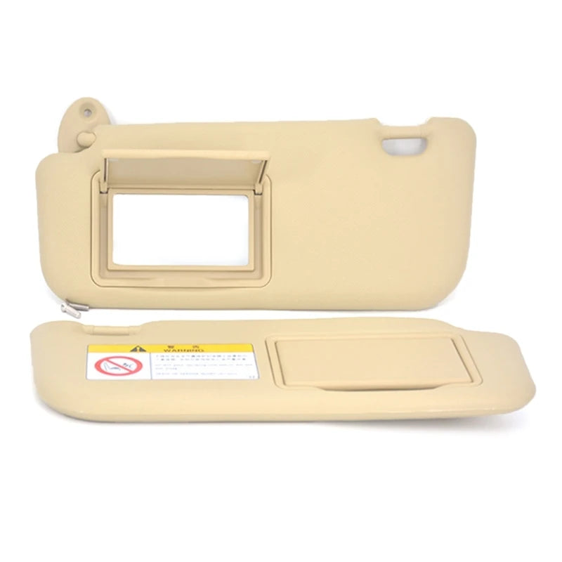 Car  Visor Sunshade Interior Car Front  Visor Panel Makeup Mirror Driver Passenger Side Right Left Sun Visor Mirror